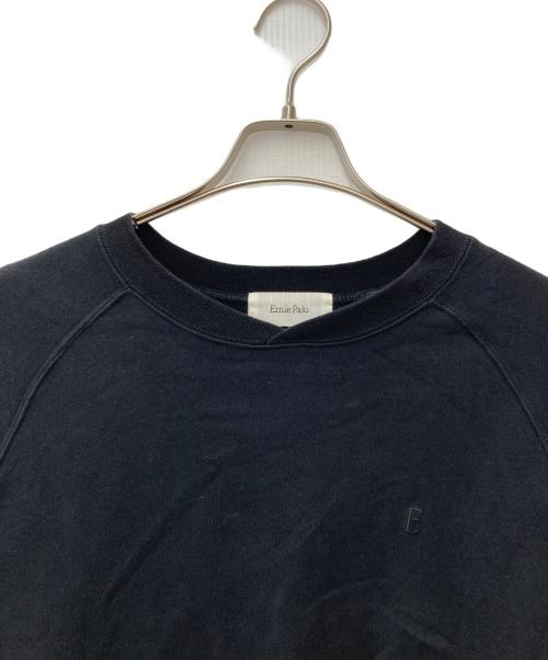 Ernie Palo（アーニーパロ）Ernie Palo (アーニーパロ) 'E' Crew Neck Sweat ブラック サイズ:46の古着・服飾アイテム