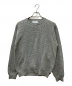 WHIMSYウィムジー）の古着「クルーネックニット」｜グレー
