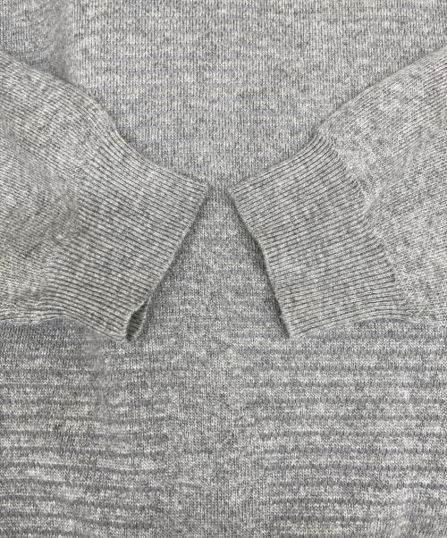 WHIMSY（ウィムジー）WHIMSY (ウィムジー) クルーネックニット グレー サイズ:Mの古着・服飾アイテム