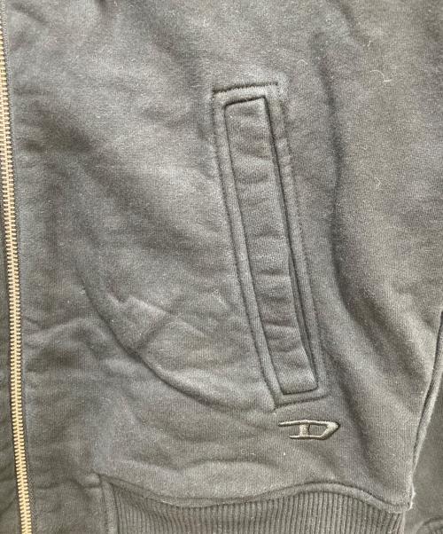 DIESEL（ディーゼル）DIESEL (ディーゼル) S-MIRR-NEW-AJACKET ブラック×ブルー サイズ:Mの古着・服飾アイテム