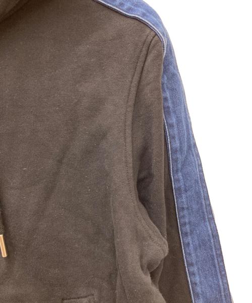 DIESEL（ディーゼル）DIESEL (ディーゼル) S-MIRR-NEW-AJACKET ブラック×ブルー サイズ:Mの古着・服飾アイテム