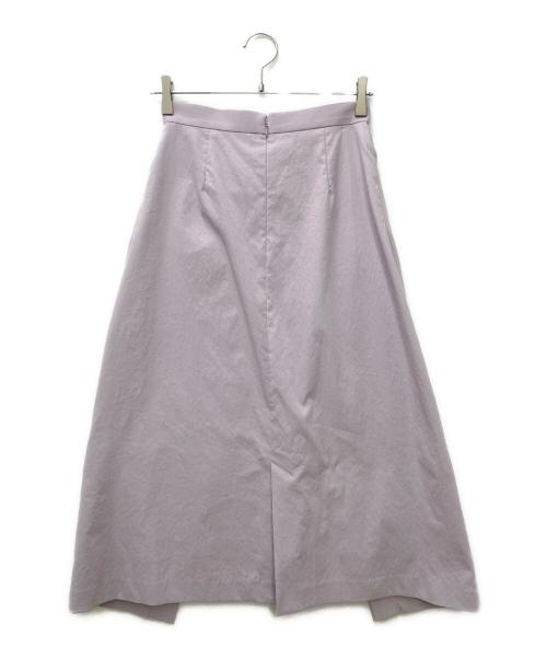 LE CIEL BLEU（ルシェルブルー）LE CIEL BLEU (ルシェルブルー) Twill 2way Skirt ロングスカート ラベンダー サイズ:36の古着・服飾アイテム