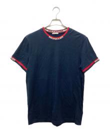 MONCLER（モンクレール）の古着「MAGLIA T-SHIRT　E1098000700 87296」｜ネイビー