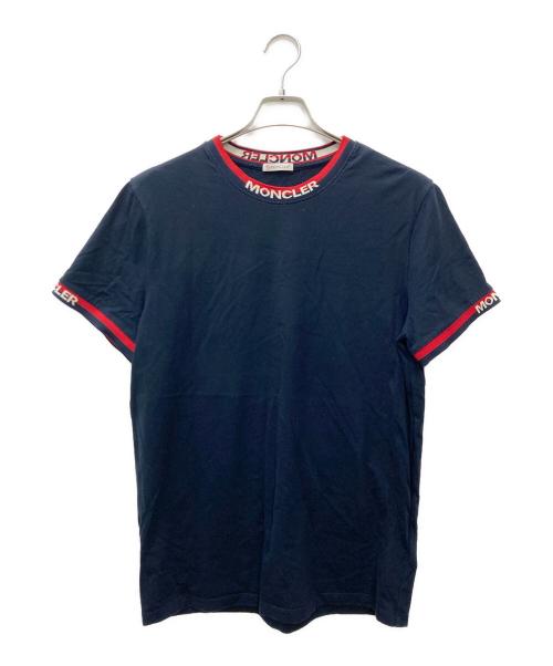 MONCLER（モンクレール）MONCLER (モンクレール) MAGLIA T-SHIRT　E1098000700 87296 ネイビー サイズ:Mの古着・服飾アイテム