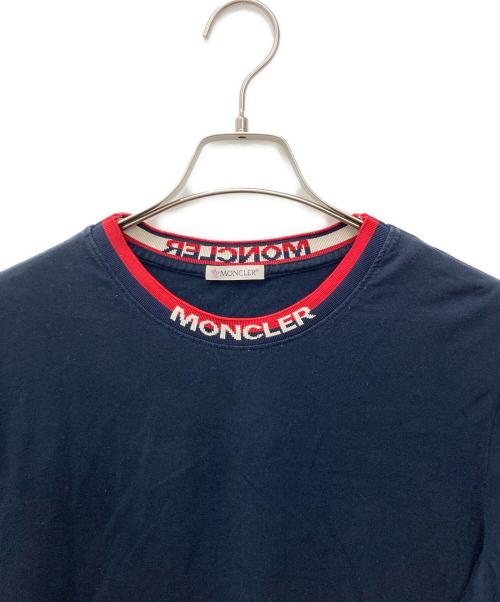 MONCLER（モンクレール）MONCLER (モンクレール) MAGLIA T-SHIRT　E1098000700 87296 ネイビー サイズ:Mの古着・服飾アイテム