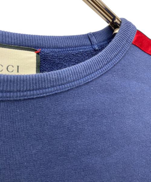 GUCCI（グッチ）GUCCI (グッチ) GG Star Sweatshirt ブルー サイズ:Mの古着・服飾アイテム