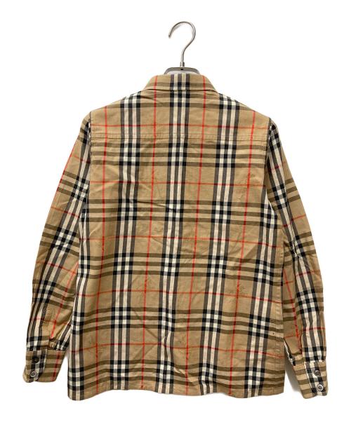 Burberry's（バーバリー）Burberry's (バーバリー) ノバチェックシャドーホースシャツ FE001-104 ブラウン サイズ:7の古着・服飾アイテム
