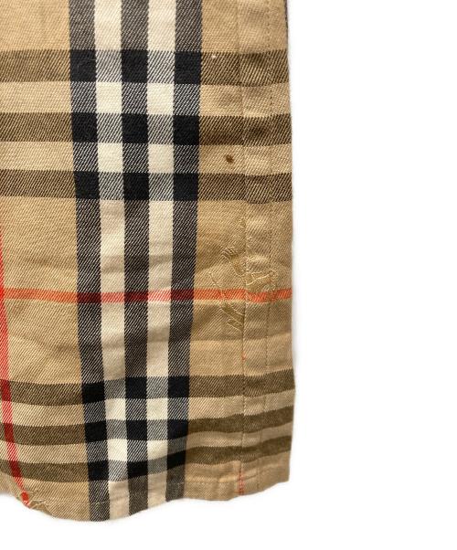 Burberry's（バーバリー）Burberry's (バーバリー) ノバチェックシャドーホースシャツ FE001-104 ブラウン サイズ:7の古着・服飾アイテム