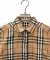 Burberry's (バーバリー) ノバチェックシャドーホースシャツ FE001-104 ブラウン サイズ:7：10000円