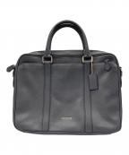 COACHコーチ）の古着「ブリーフケース F59056」｜ネイビー