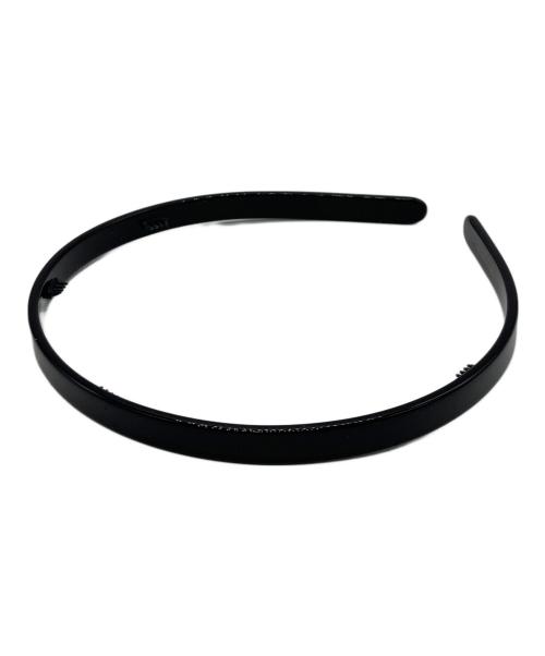 ALEXANDRE de Paris（アレクサンドルドゥパリ）ALEXANDRE de Paris (アレクサンドルドゥパリ) カチューシャ ブラックの古着・服飾アイテム