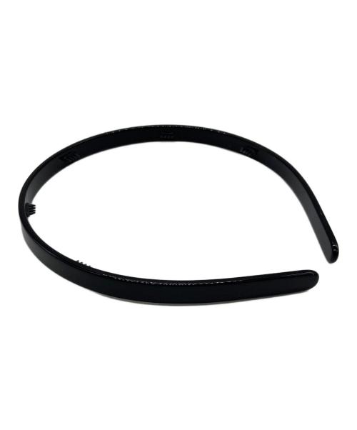 ALEXANDRE de Paris（アレクサンドルドゥパリ）ALEXANDRE de Paris (アレクサンドルドゥパリ) カチューシャ ブラックの古着・服飾アイテム