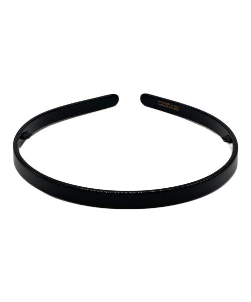 ALEXANDRE de Paris（アレクサンドルドゥパリ）ALEXANDRE de Paris (アレクサンドルドゥパリ) カチューシャ ブラックの古着・服飾アイテム