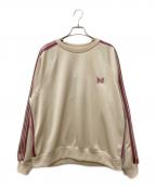 Needlesニードルズ）の古着「Track Crew Neck Shirt QV306」｜ベージュ