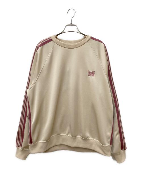 Needles（ニードルズ）Needles (ニードルズ) Track Crew Neck Shirt QV306 ベージュ サイズ:Mの古着・服飾アイテム
