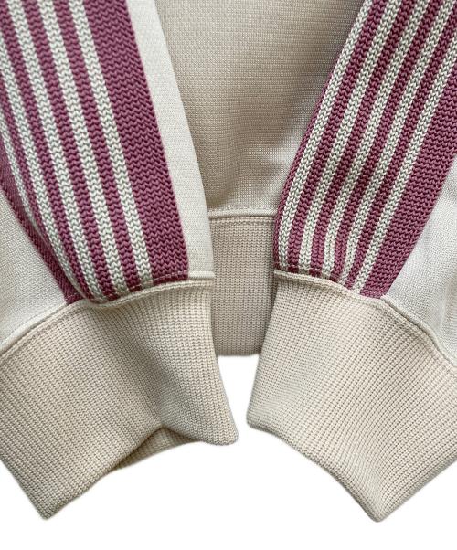 Needles（ニードルズ）Needles (ニードルズ) Track Crew Neck Shirt QV306 ベージュ サイズ:Mの古着・服飾アイテム