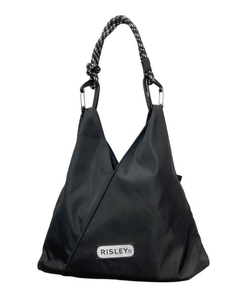 OUTDOOR PRODUCTS（アウトドア プロダクツ）OUTDOOR PRODUCTS (アウトドア プロダクツ) Risley (リズレー) RISLEY ミニトライアングルフリルバッグ ブラックの古着・服飾アイテム