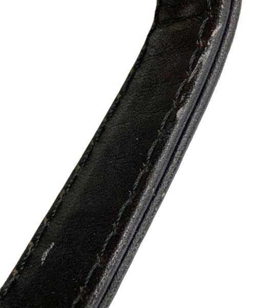 VERSACE（ヴェルサーチェ）VERSACE (ヴェルサーチェ) バニティポーチ イエロー×ブラックの古着・服飾アイテム