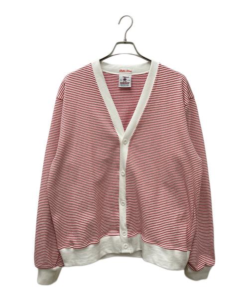 BARBARIAN（バーバリアン）BARBARIAN (バーバリアン) スウェットカーディガン レッド サイズ:2XLの古着・服飾アイテム