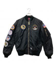 ALPHA（アルファ）の古着「L-2B APOLLO GEN II JAPANスペック / アポロ ライトMA-1 TA0480-001」｜ブラック