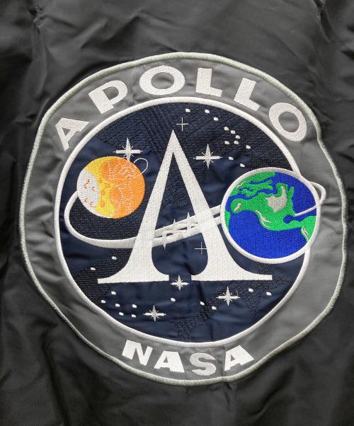 ALPHA（アルファ）ALPHA (アルファ) L-2B APOLLO GEN II JAPANスペック / アポロ ライトMA-1 TA0480-001 ブラック サイズ:Mの古着・服飾アイテム