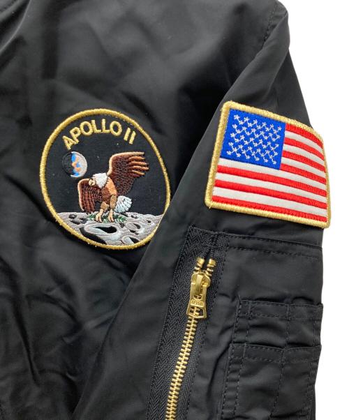 ALPHA（アルファ）ALPHA (アルファ) L-2B APOLLO GEN II JAPANスペック / アポロ ライトMA-1 TA0480-001 ブラック サイズ:Mの古着・服飾アイテム