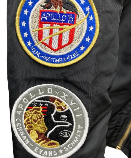 ALPHA（アルファ）ALPHA (アルファ) L-2B APOLLO GEN II JAPANスペック / アポロ ライトMA-1 TA0480-001 ブラック サイズ:Mの古着・服飾アイテム