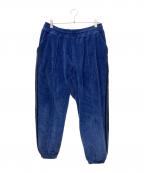 adidas×Ivy Parkアディダス×アイヴィーパーク）の古着「CORDUROY SWEAT PANTS HG2525」｜ネイビー