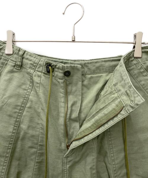 Needles（ニードルズ）Needles (ニードルズ) ファティーグ ヒザデルパンツ PU246 オリーブ サイズ:Mの古着・服飾アイテム