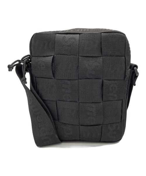 SUPREME（シュプリーム）SUPREME (シュプリーム) Woven Shoulder Bag ブラックの古着・服飾アイテム
