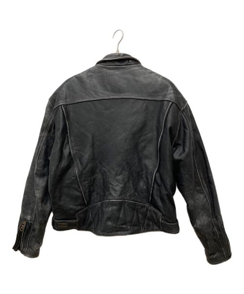 HARLEY-DAVIDSON（ハーレーダビッドソン）HARLEY-DAVIDSON (ハーレーダビッドソン) バイカーレザージャケット ブラック サイズ:XLの古着・服飾アイテム