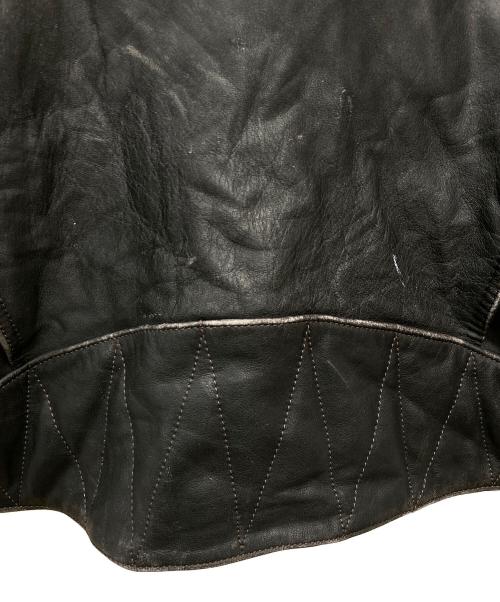 HARLEY-DAVIDSON（ハーレーダビッドソン）HARLEY-DAVIDSON (ハーレーダビッドソン) バイカーレザージャケット ブラック サイズ:XLの古着・服飾アイテム