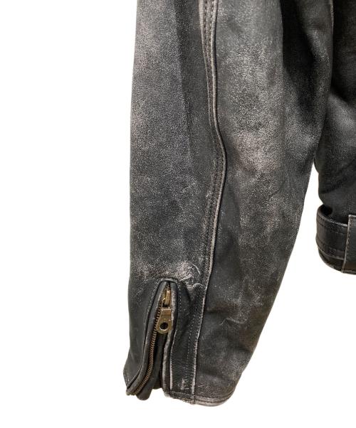 HARLEY-DAVIDSON（ハーレーダビッドソン）HARLEY-DAVIDSON (ハーレーダビッドソン) バイカーレザージャケット ブラック サイズ:XLの古着・服飾アイテム