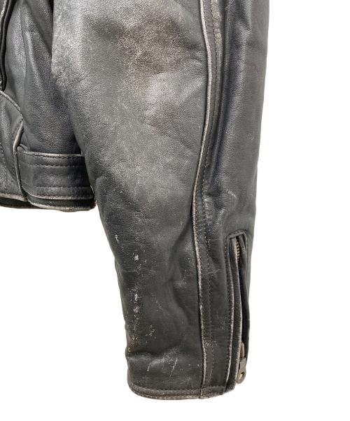 HARLEY-DAVIDSON（ハーレーダビッドソン）HARLEY-DAVIDSON (ハーレーダビッドソン) バイカーレザージャケット ブラック サイズ:XLの古着・服飾アイテム