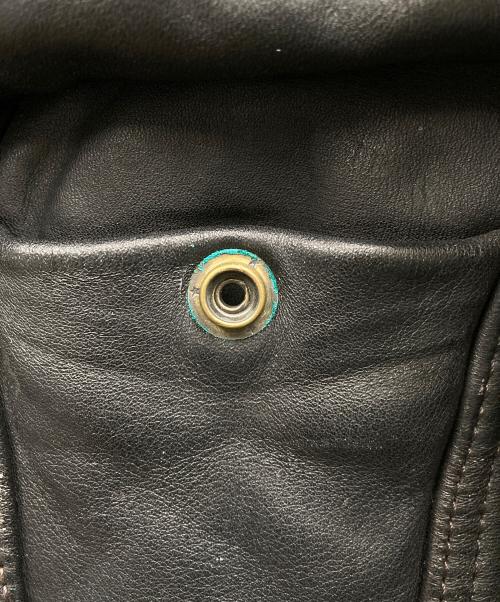 HARLEY-DAVIDSON（ハーレーダビッドソン）HARLEY-DAVIDSON (ハーレーダビッドソン) バイカーレザージャケット ブラック サイズ:XLの古着・服飾アイテム