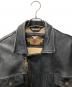 HARLEY-DAVIDSON (ハーレーダビッドソン) バイカーレザージャケット ブラック サイズ:XL：14000円