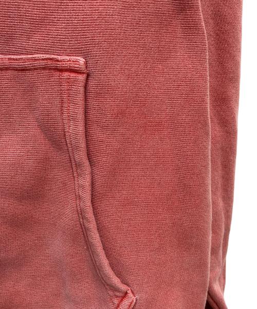 stussy（ステューシー）stussy (ステューシー) Pigment Dyed Hoodie レッド サイズ:Mの古着・服飾アイテム