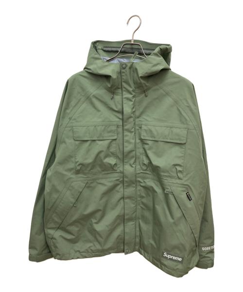 SUPREME（シュプリーム）SUPREME (シュプリーム) GORE-TEX Shell Jacket オリーブ サイズ:XLの古着・服飾アイテム