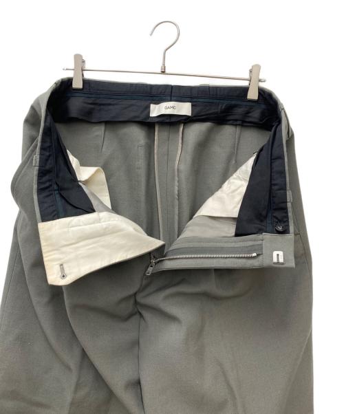 OAMC（オーエーエムシー）OAMC (オーエーエムシー) ウールトラウザーパンツ オリーブ サイズ:50の古着・服飾アイテム