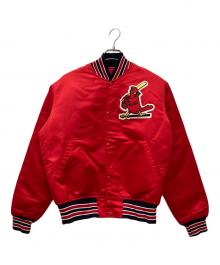 STARTER（スターター）の古着「スタジャン」｜レッド