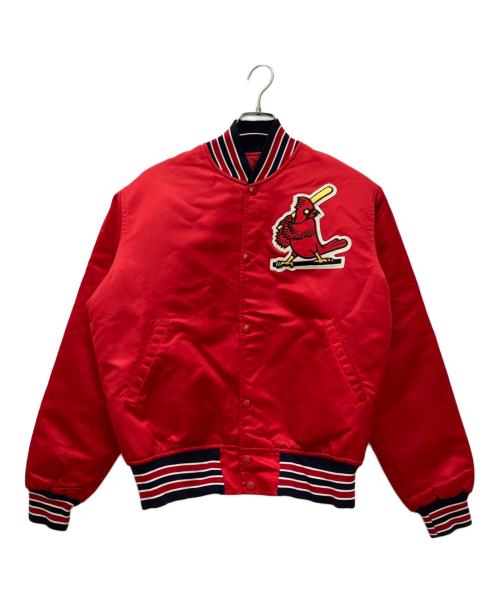 STARTER（スターター）STARTER (スターター) スタジャン レッド サイズ:Mの古着・服飾アイテム