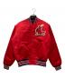 STARTER（スターター）の古着「スタジャン」｜レッド