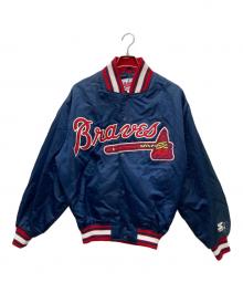 STARTER（スターター）の古着「スタジャン」｜ブルー