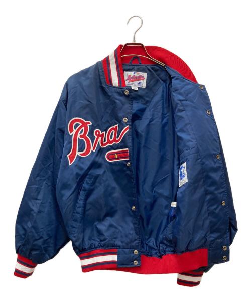 STARTER（スターター）STARTER (スターター) スタジャン ブルー サイズ:Mの古着・服飾アイテム