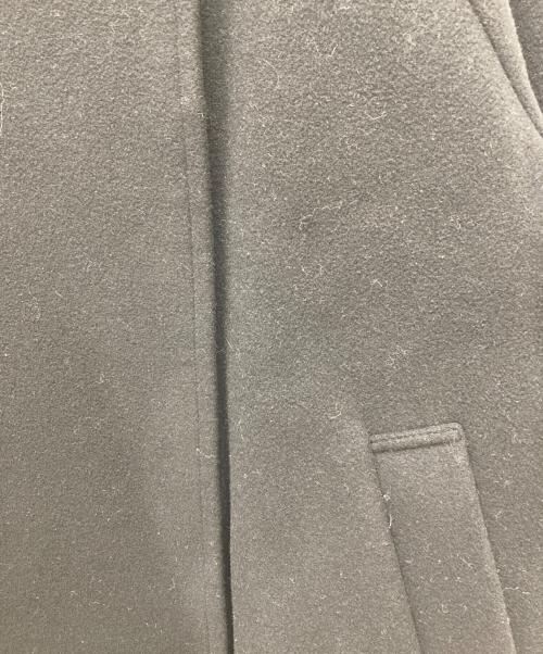 Spick and Span（スピック＆スパン）Spick and Span (スピック＆スパン) W/Nyモッサステンカラーショートコート ブラック サイズ:38の古着・服飾アイテム