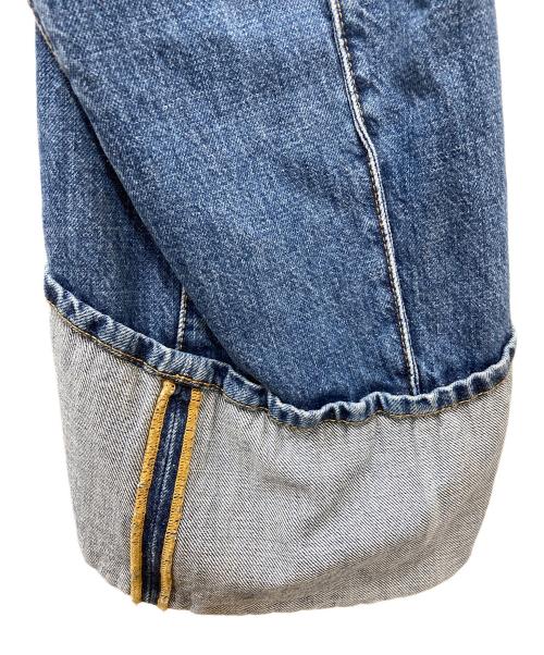 BOTTEGA VENETA（ボッテガベネタ）BOTTEGA VENETA (ボッテガベネタ) カーブシェイプデニムパンツ　723355 V2J80 ブルー サイズ:34の古着・服飾アイテム