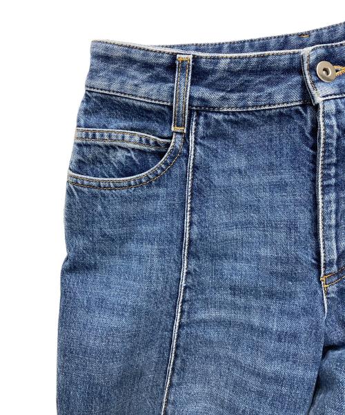 BOTTEGA VENETA（ボッテガベネタ）BOTTEGA VENETA (ボッテガベネタ) カーブシェイプデニムパンツ　723355 V2J80 ブルー サイズ:34の古着・服飾アイテム