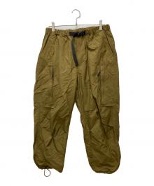 GRIP SWANY（グリップスワニー）の古着「BRUSHED MESH LINING FIELD PANTS」｜オリーブ