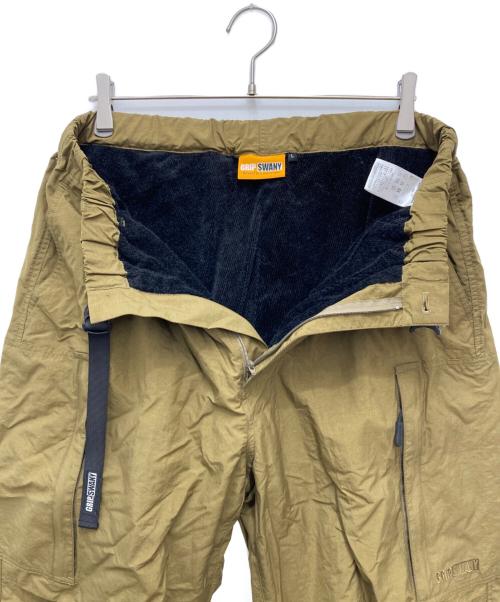 GRIP SWANY（グリップスワニー）GRIP SWANY (グリップスワニー) BRUSHED MESH LINING FIELD PANTS オリーブ サイズ:Lの古着・服飾アイテム