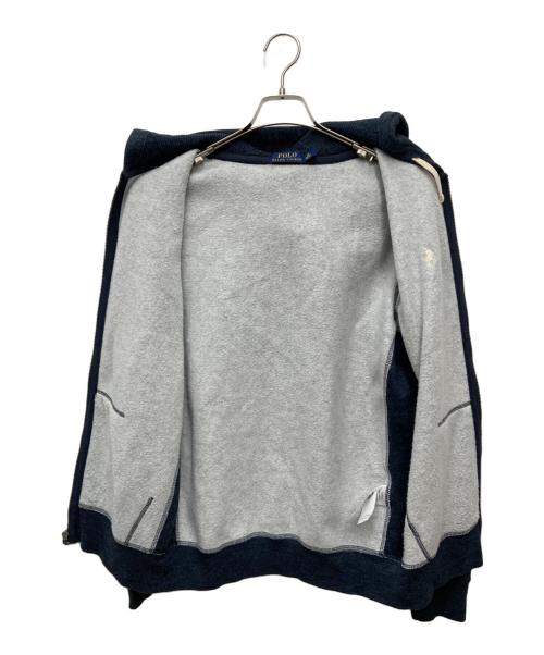 POLO RALPH LAUREN（ポロ・ラルフローレン）POLO RALPH LAUREN (ポロ・ラルフローレン) ジップパーカー ネイビー サイズ:Mの古着・服飾アイテム